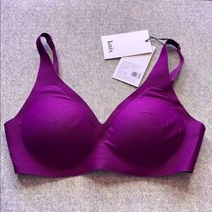 NEW Knix Purple Revolution Bra in Size XS+  
Fits 30D, 30DD, 30E